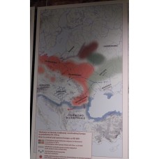 Slav tribes in central and eastern Europe ca A.D. 600